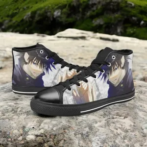 Jujutsu Kaisen Megumi Fushiguro Shoes High Top Sneakers for Kids and Adults