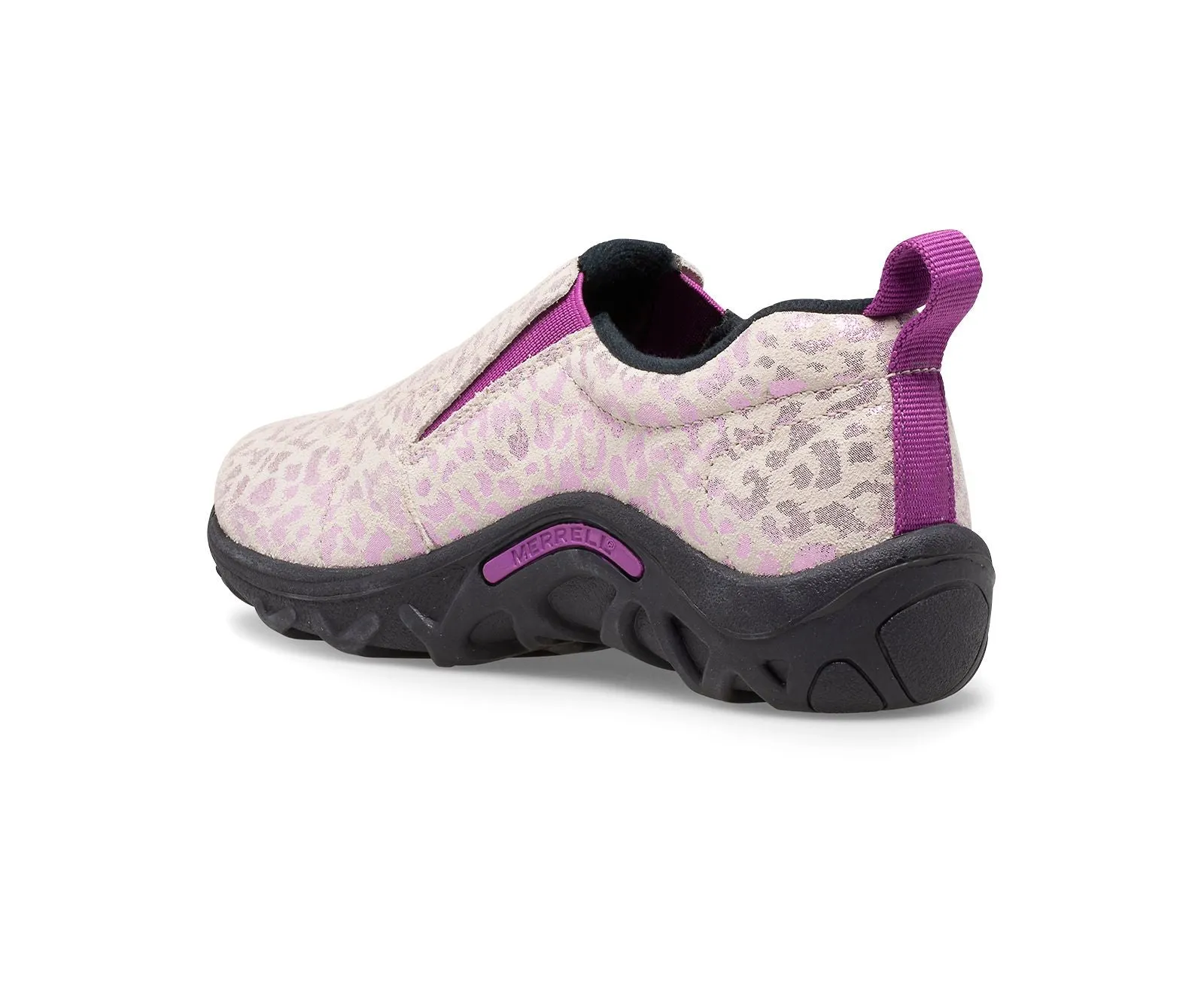 Jungle Moc Slip-on Kids Shoes - Berry Leopard