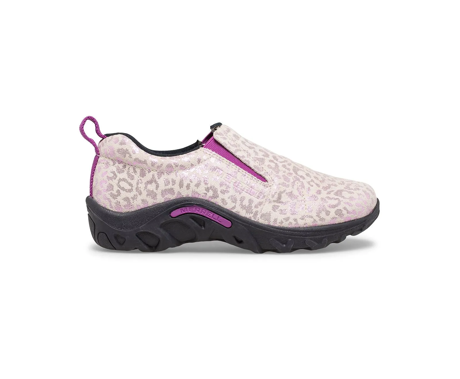 Jungle Moc Slip-on Kids Shoes - Berry Leopard