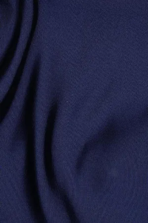 Medieval Blue Silk Faille Fabric