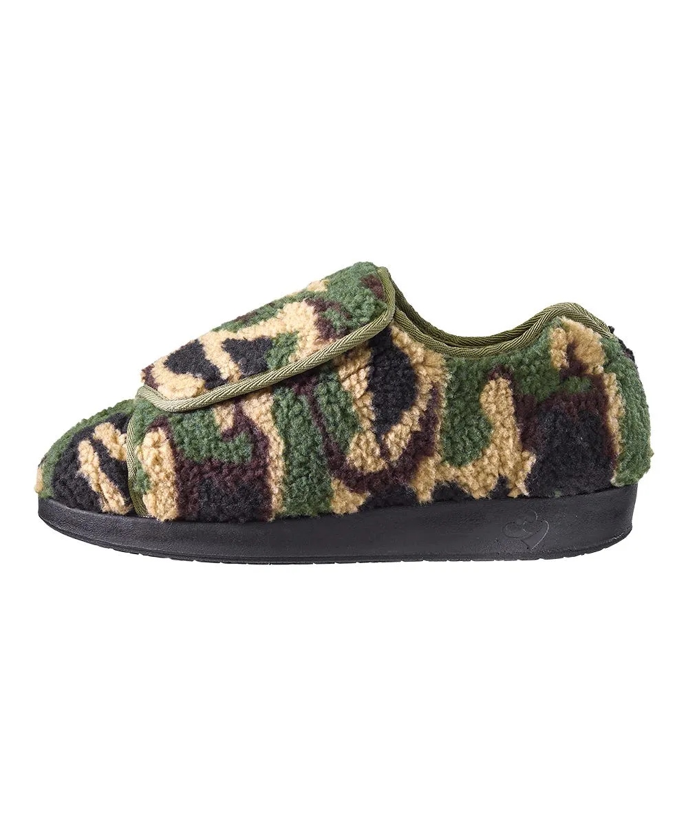 Men's Extra Extra Wide Slip Resistant Slippers