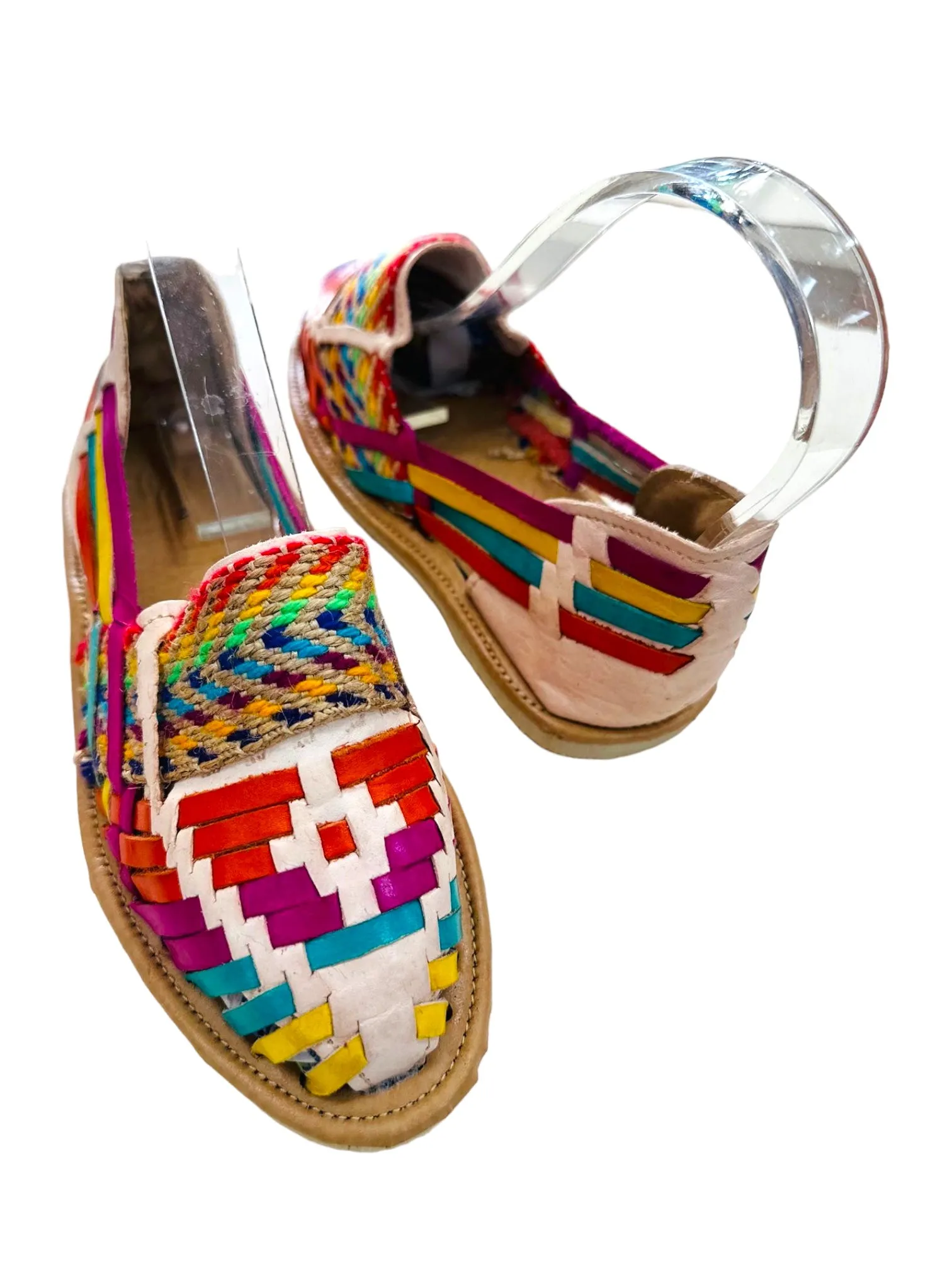 Mexican Leather & Jute Sandals Huaraches