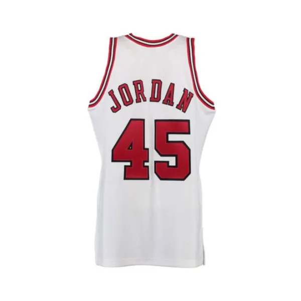 Michael Jordan Mitchell & Ness White 1994-95 Home Authentic Jersey
