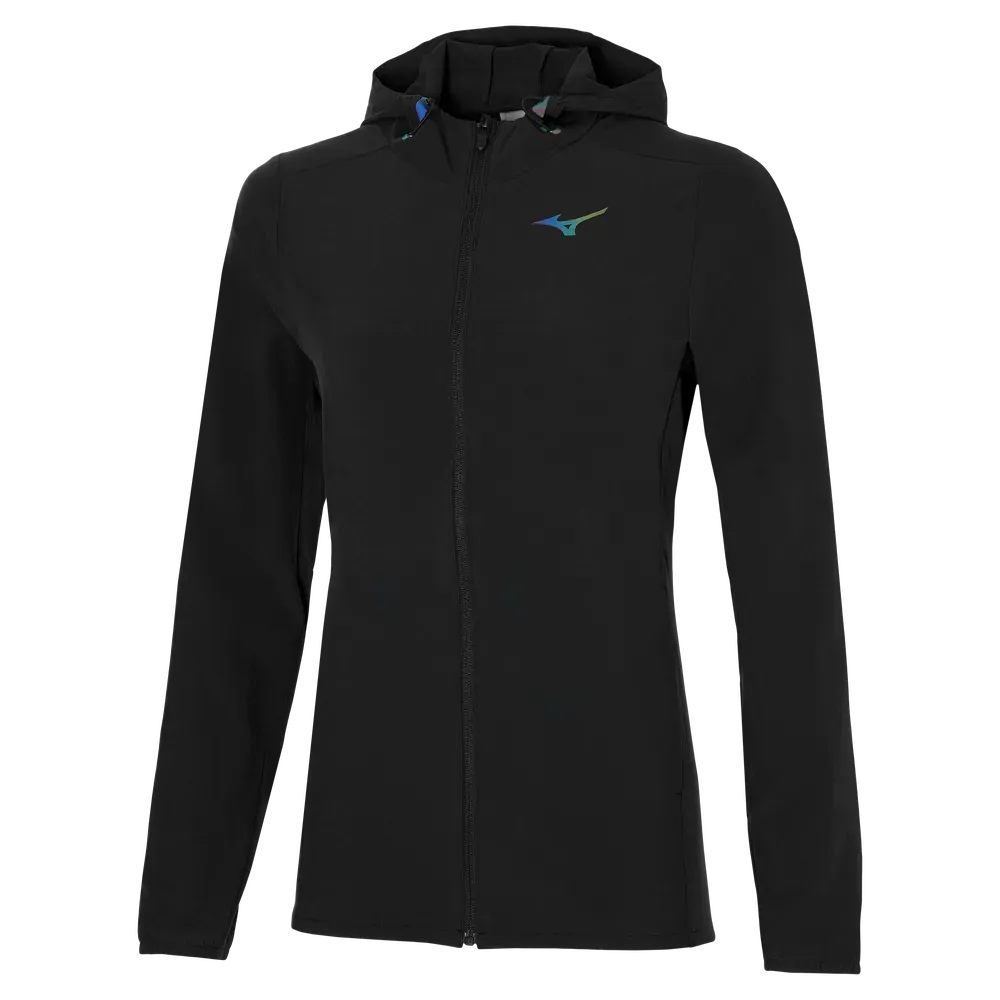 Mizuno Womens Two Loop 88 Jacket Black