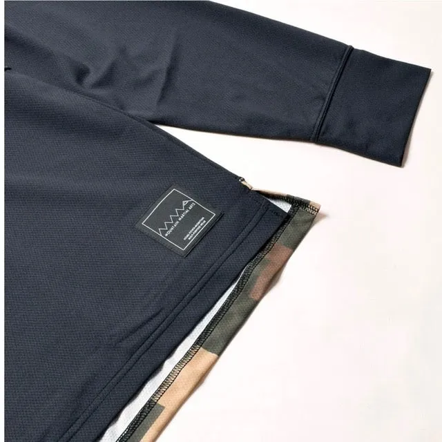 MMA Panel Long Sleeve Pocket Tee
