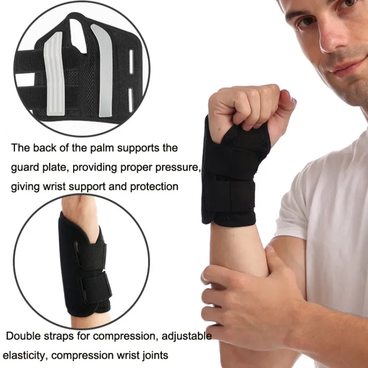 Mouse Tendon Sheath Compression Support Breathable Wrist Guard, Specification: Left Hand L / XL(Color)