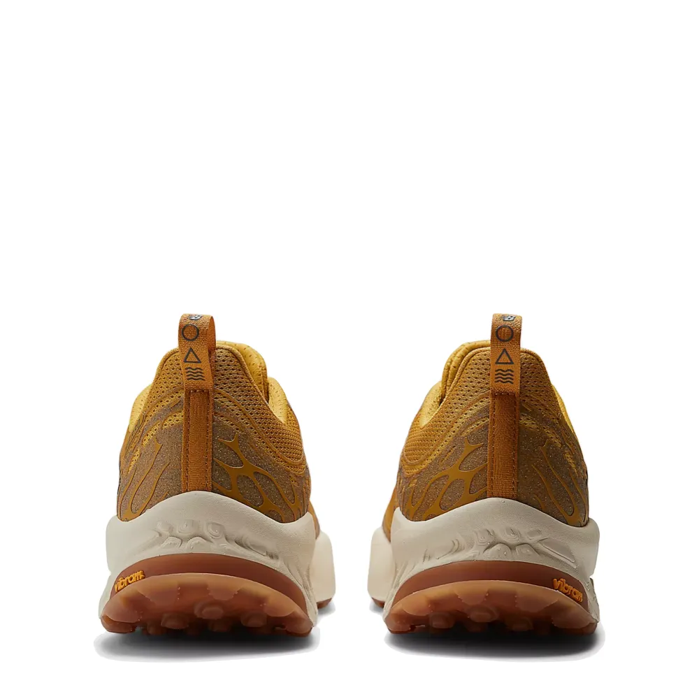 New Balance Men's Fresh Foam X Hierro v8 Sneaker (Butterscotch with Ginger Lemon and Deep Sea)