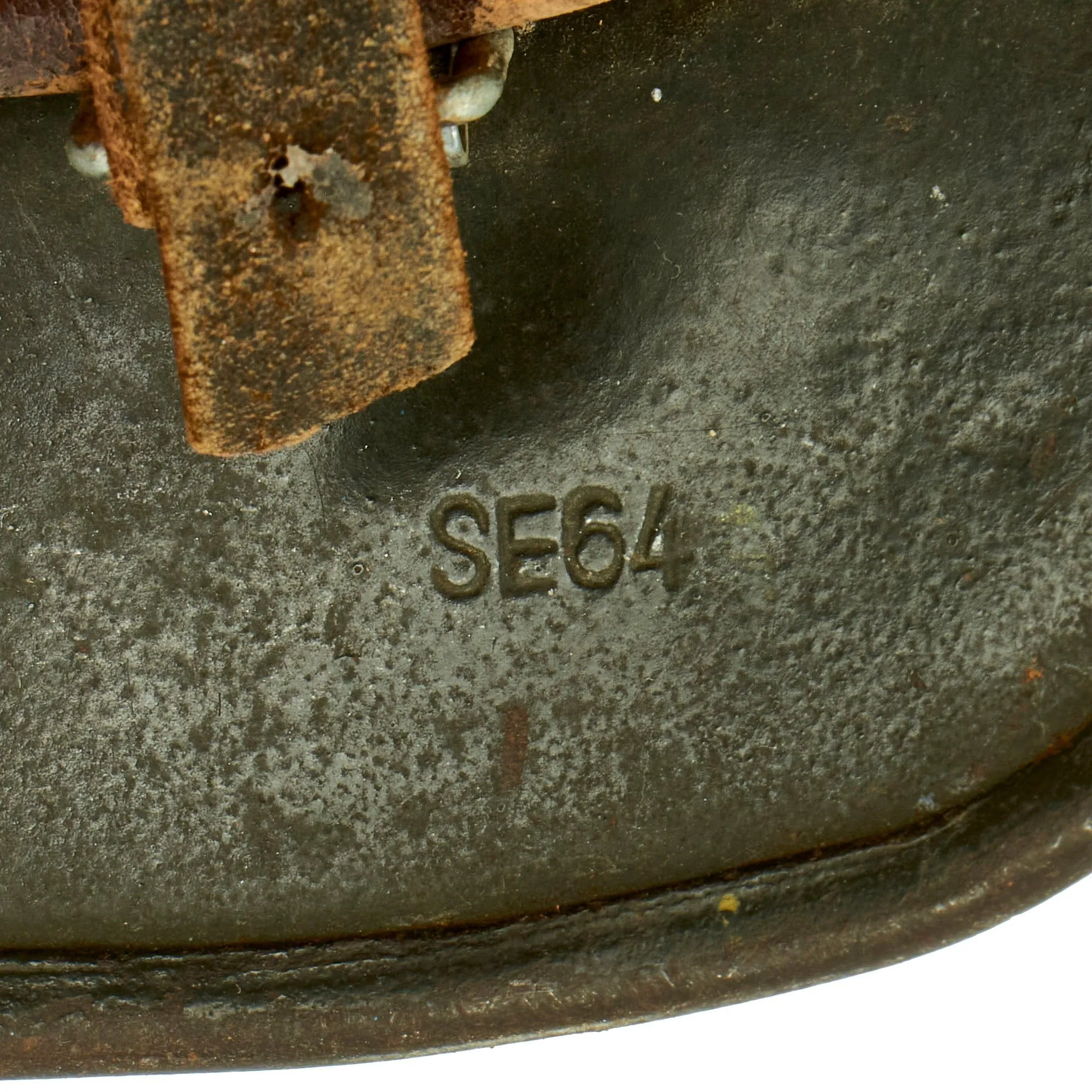 Original German WWII Documented USGI Bring Back Set - Army Heer M40 Single Decal Helmet & Kriegsmarine Coastal Artillery M38 Cap
