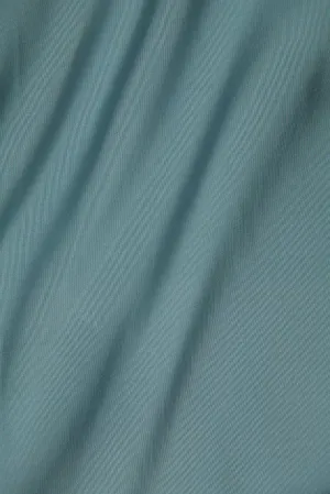 Pearl Blue Silk Faille Fabric