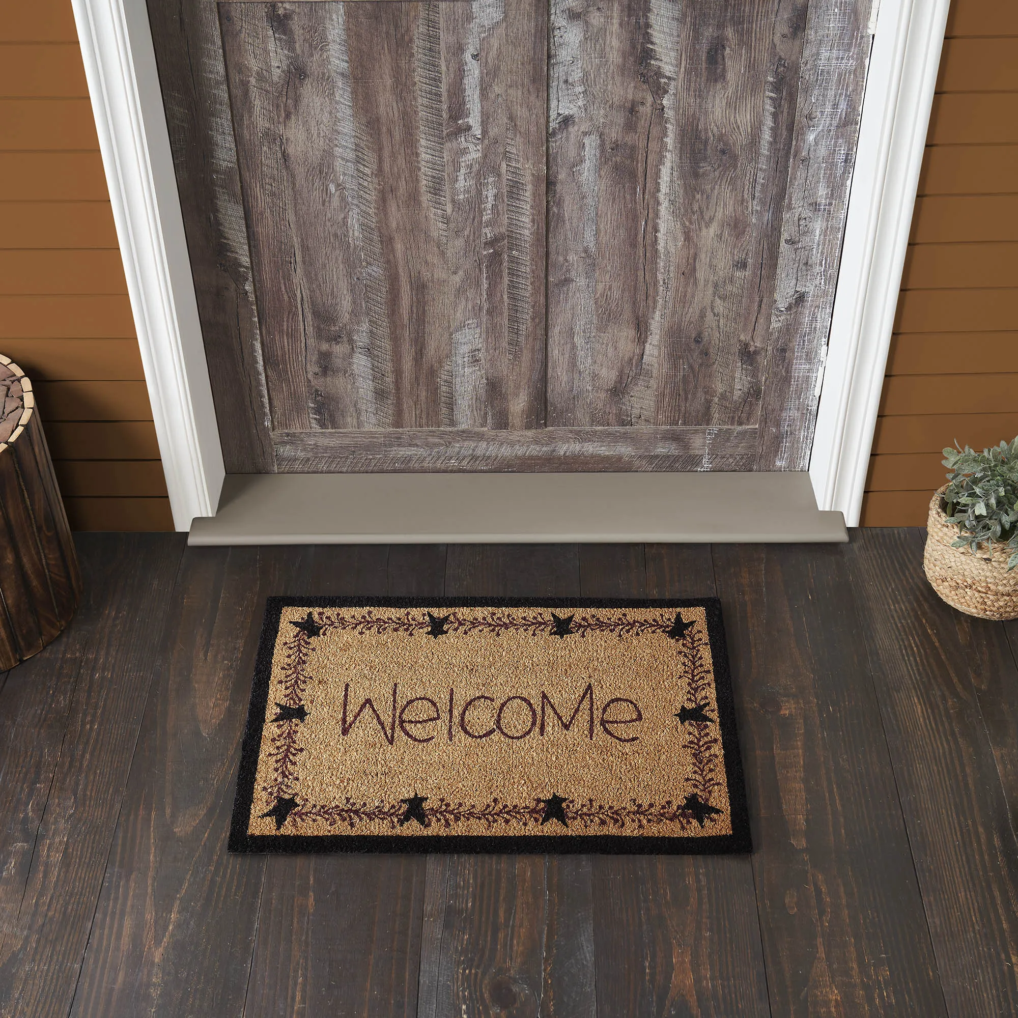 Pip Vinestar Coir Welcome Rug Rect 20x30
