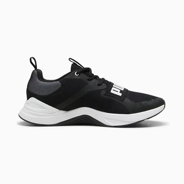 PUMA PROSPECT CROSS TRAINING SHOES FOR MEN, PUMA BLACK & PUMA WHITE