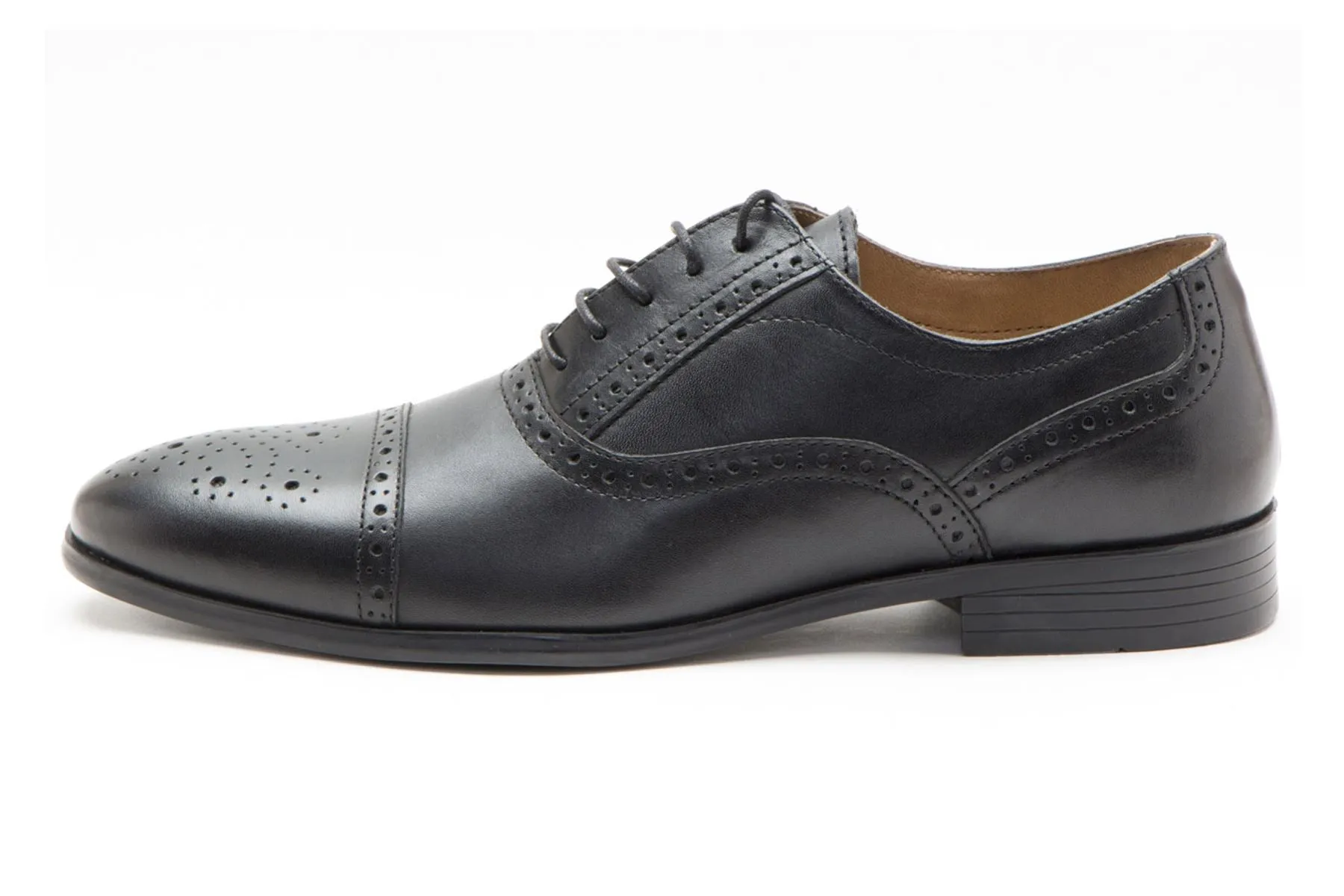Red Tape Crick Hartwell Mens Lace Up Brogue 5 eye Leather Shoes