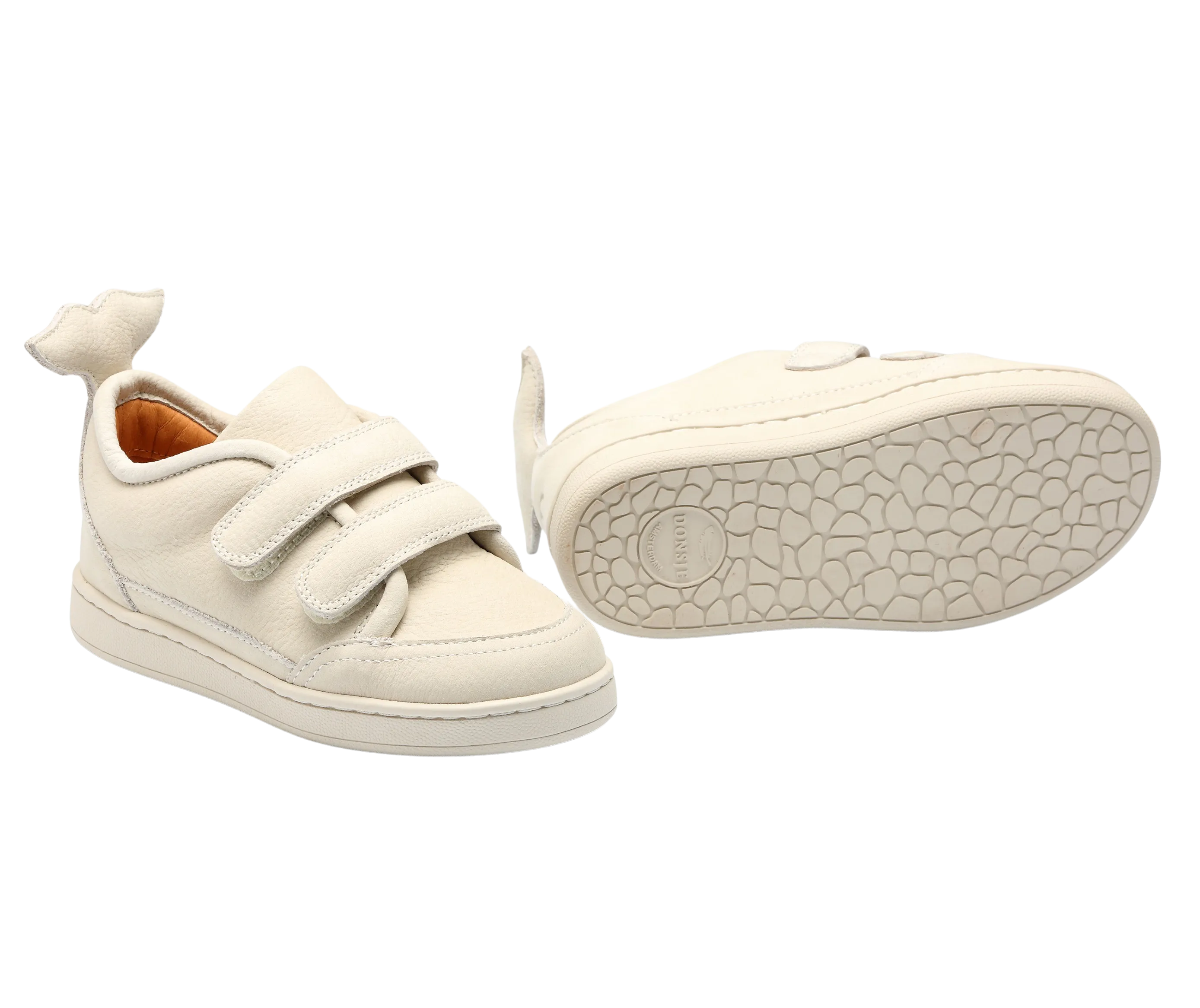 Rian Sneakers | Cream Betting Leather