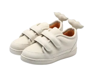 Rian Sneakers | Cream Betting Leather