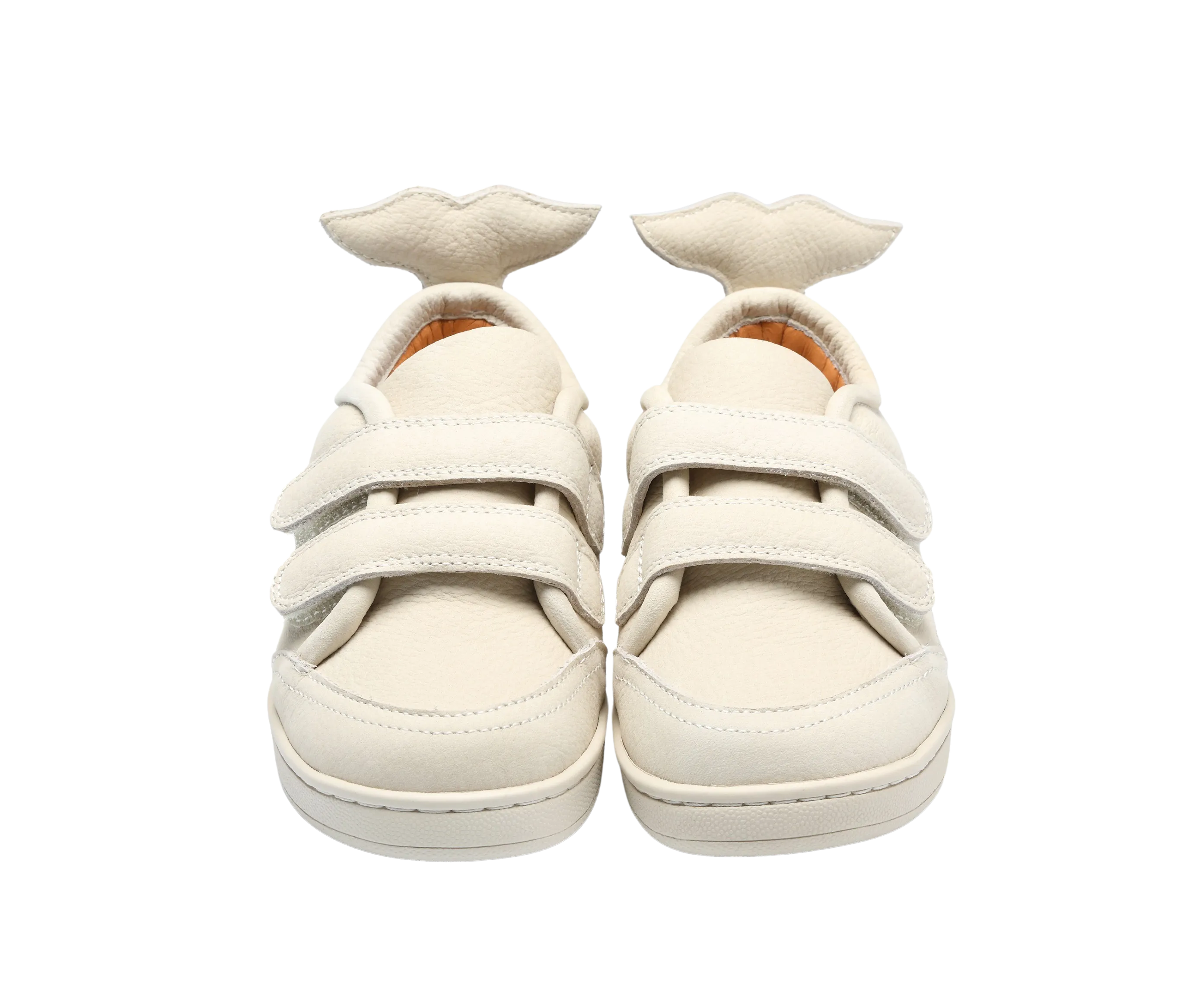 Rian Sneakers | Cream Betting Leather