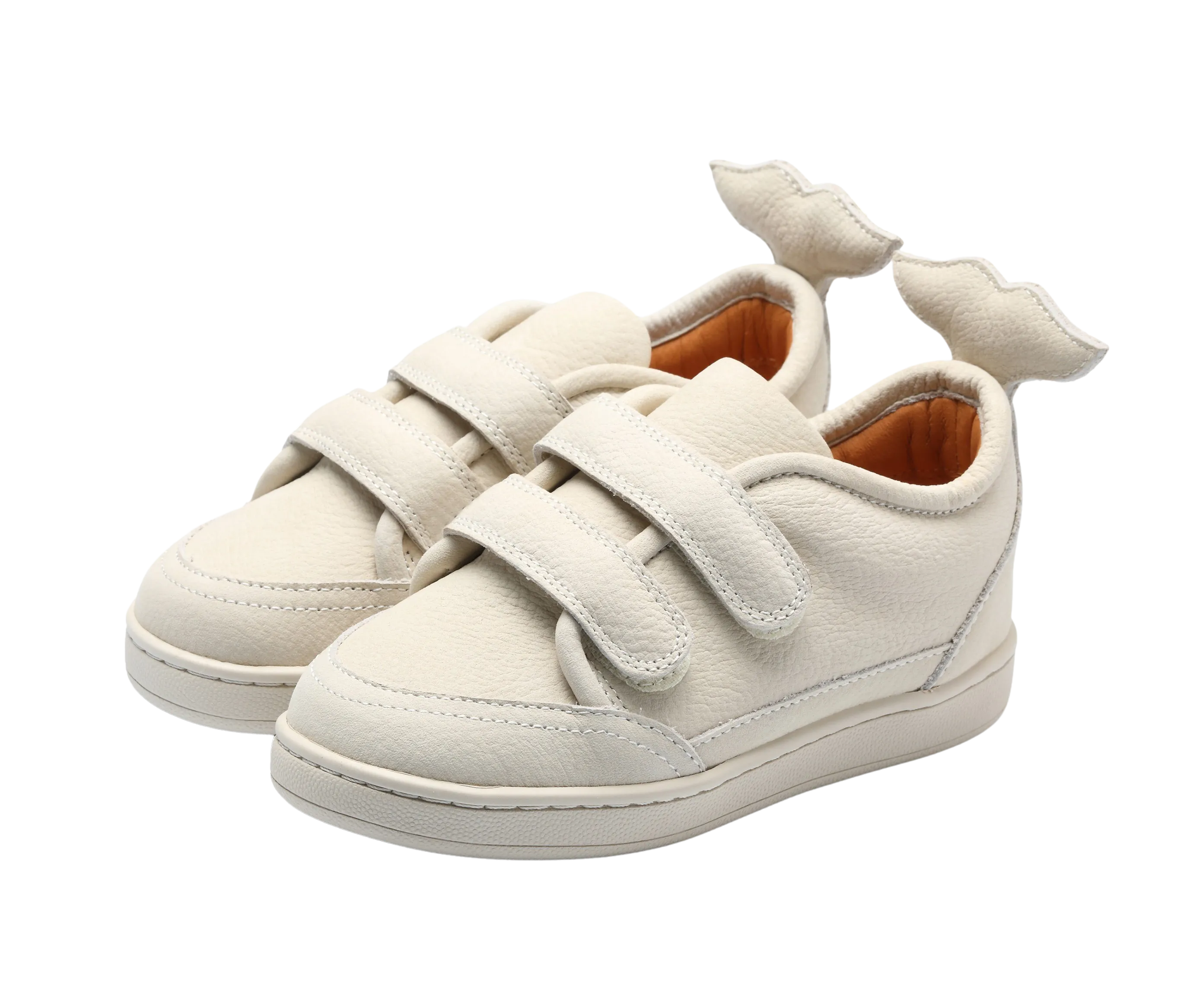 Rian Sneakers | Cream Betting Leather