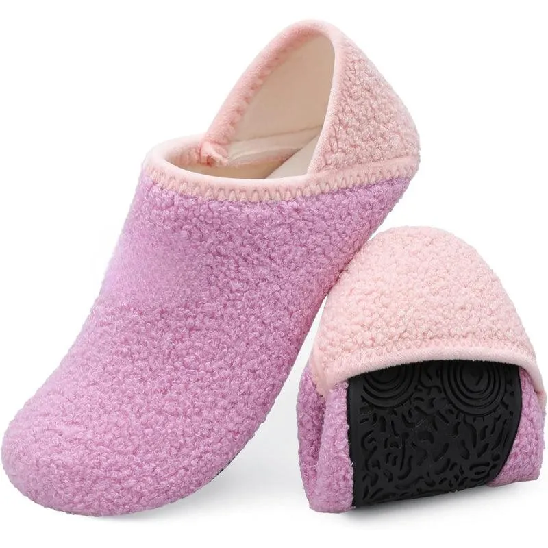 Rubber Sole Diabetic Slippers – Warmth and Stability for Comfort
