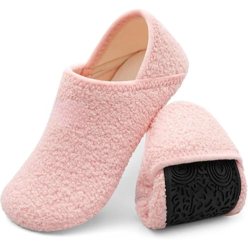 Rubber Sole Diabetic Slippers – Warmth and Stability for Comfort