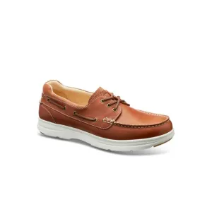 Samuel Hubbard New Endeavor Leather Boat Shoes Saddle Bag Tan