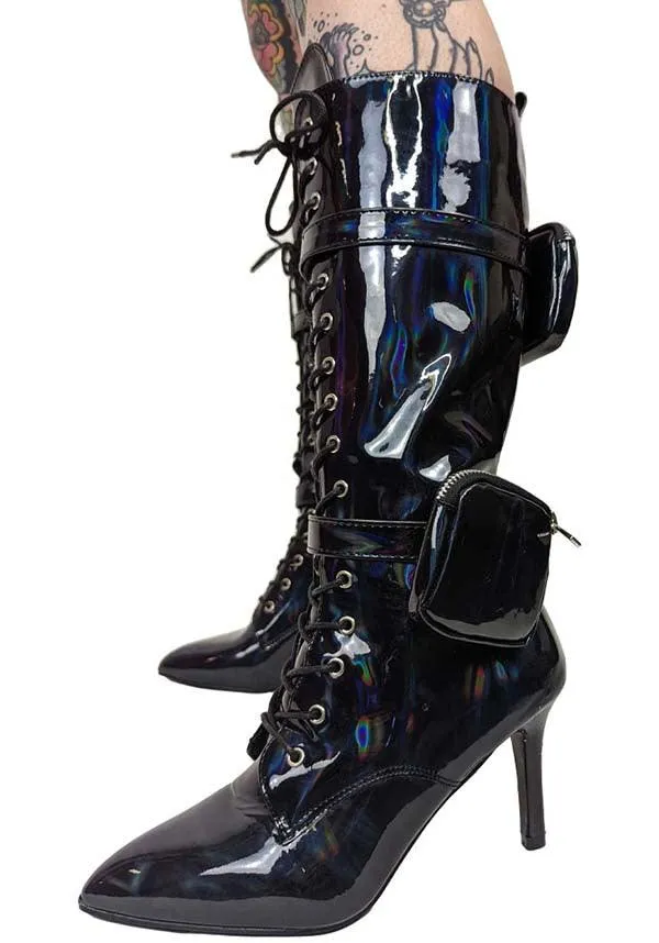 San Jose-01 [Black Holo] | BOOTS**