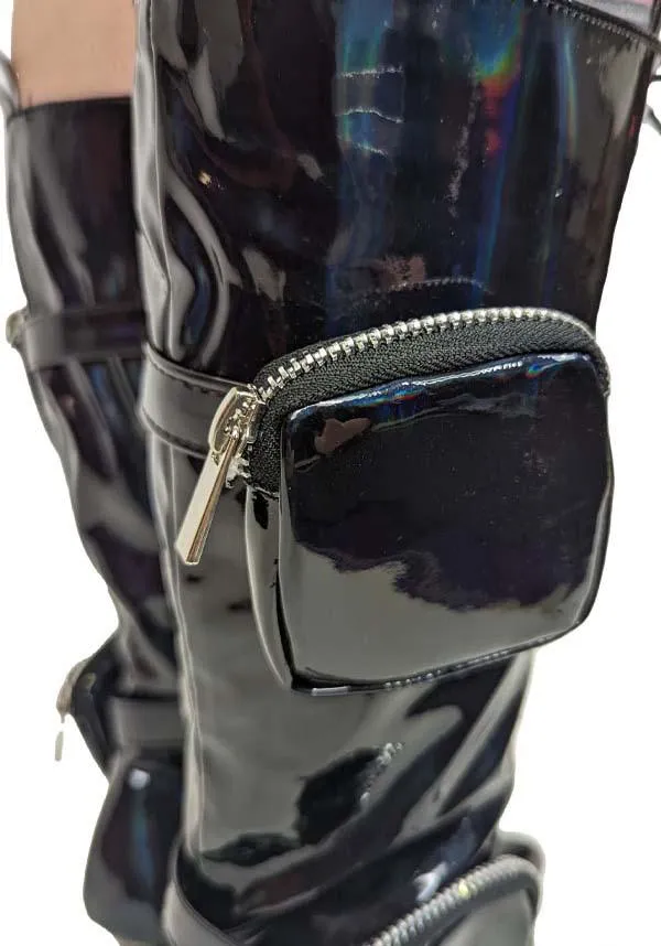 San Jose-01 [Black Holo] | BOOTS**