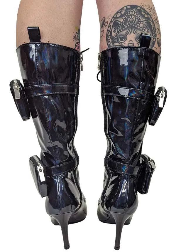 San Jose-01 [Black Holo] | BOOTS**