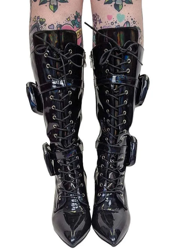 San Jose-01 [Black Holo] | BOOTS**