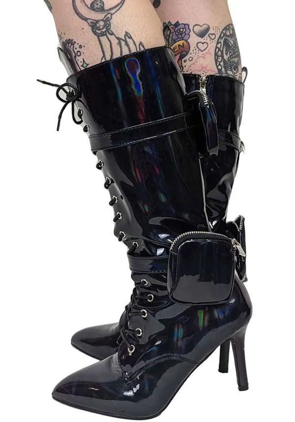 San Jose-01 [Black Holo] | BOOTS**