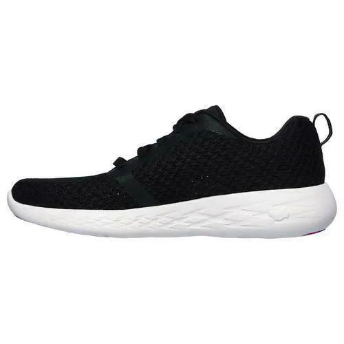 Skechers Go Run 600 Womens Ladies Black Running Trainers Walking Shoes Size 4-8