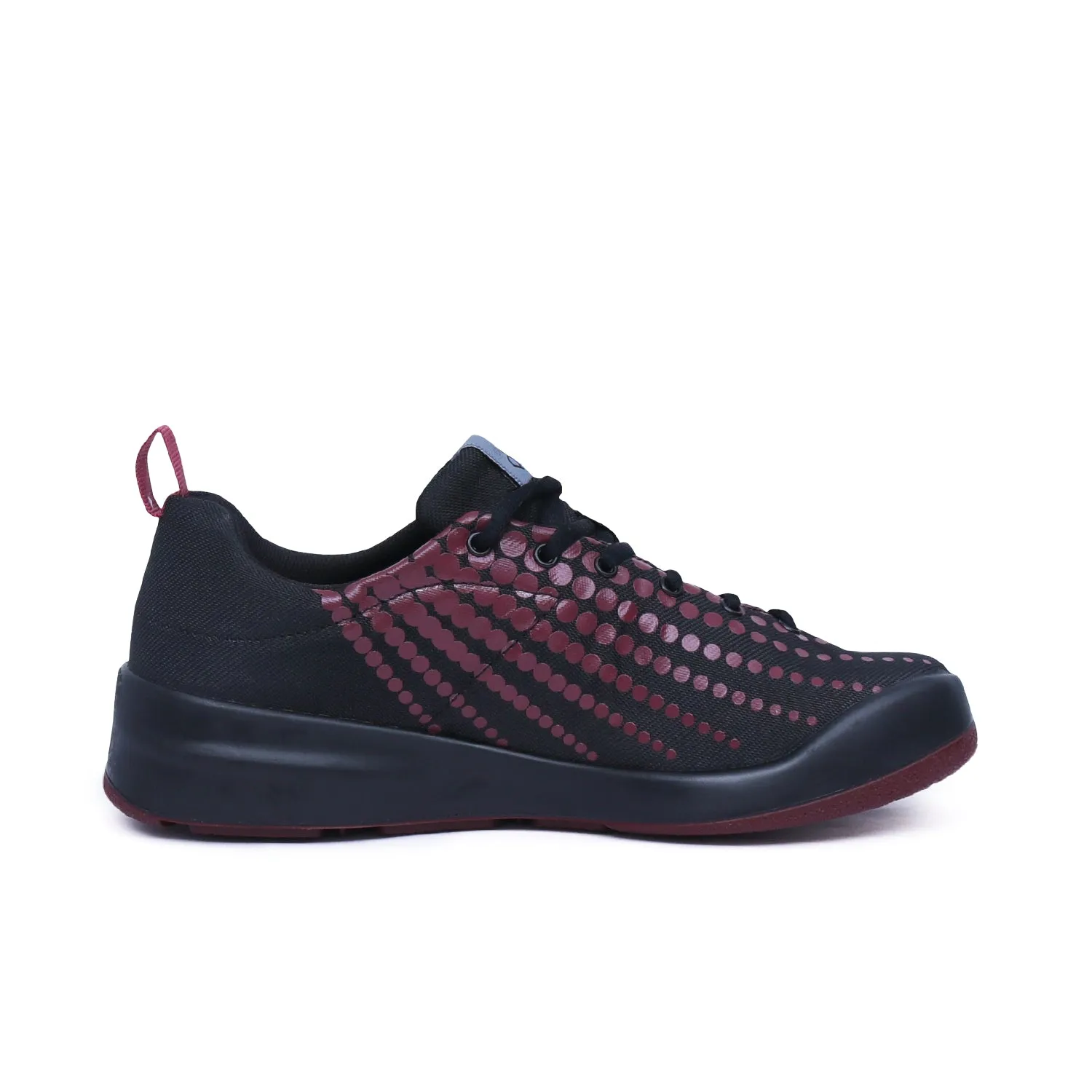 Slam Women's Sports Shoes - Black / Burgundy