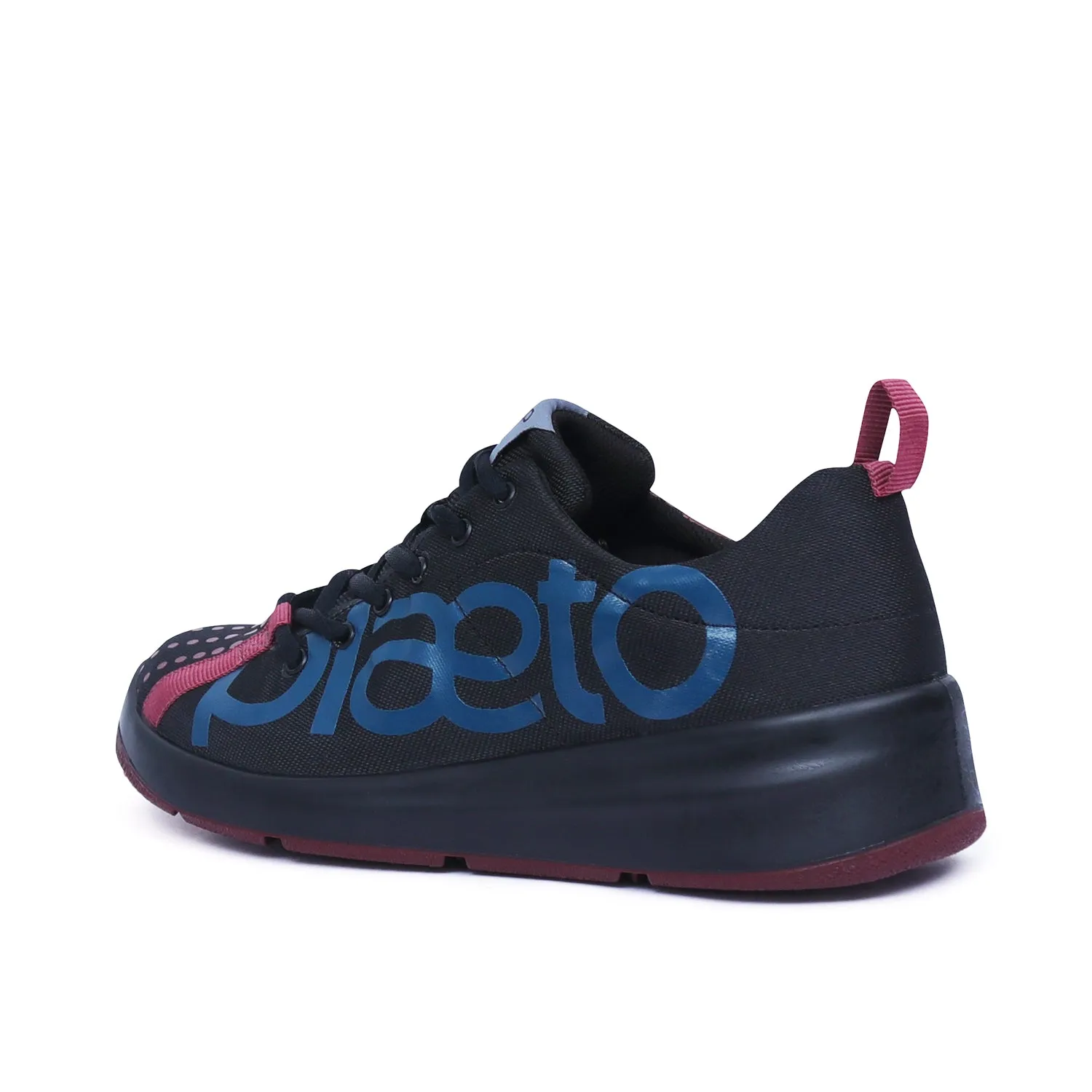 Slam Women's Sports Shoes - Black / Burgundy