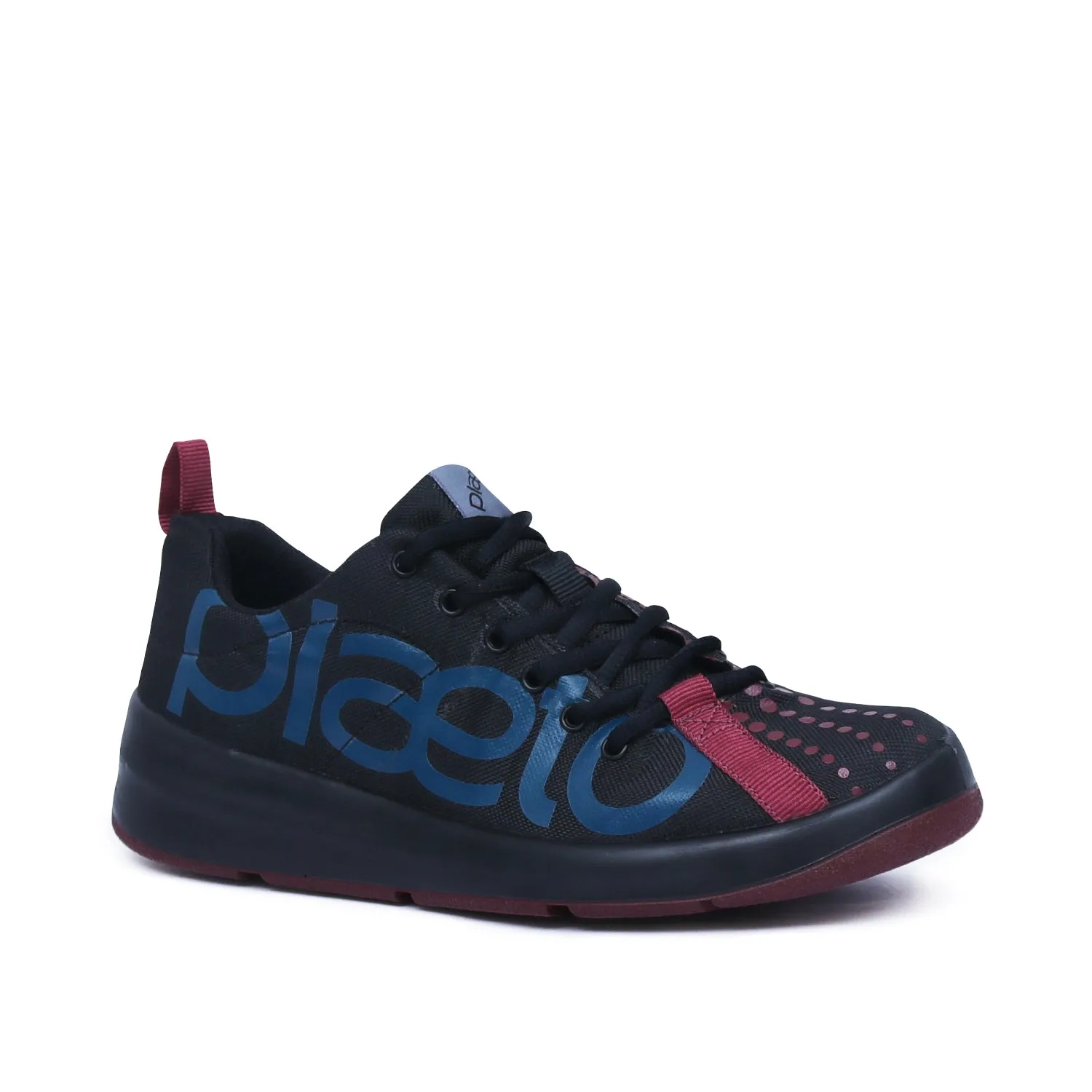 Slam Women's Sports Shoes - Black / Burgundy
