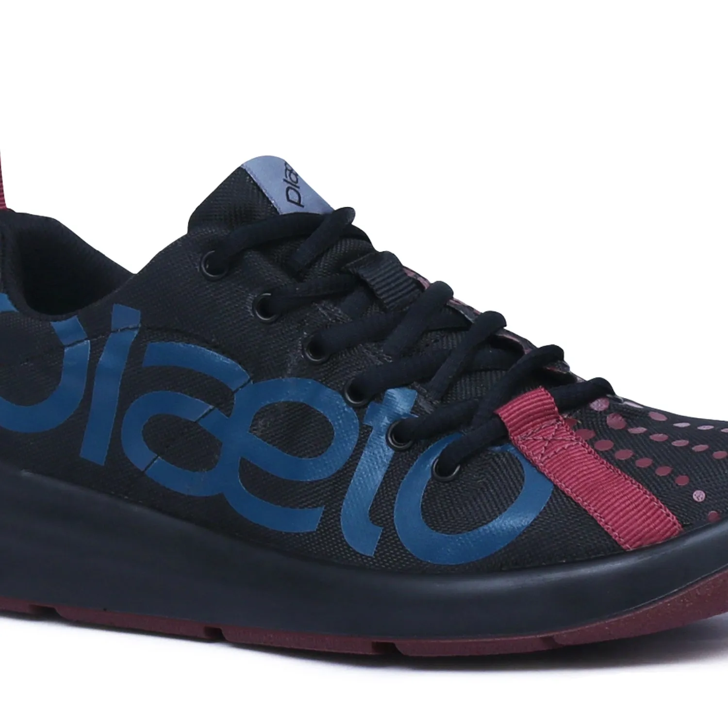 Slam Women's Sports Shoes - Black / Burgundy