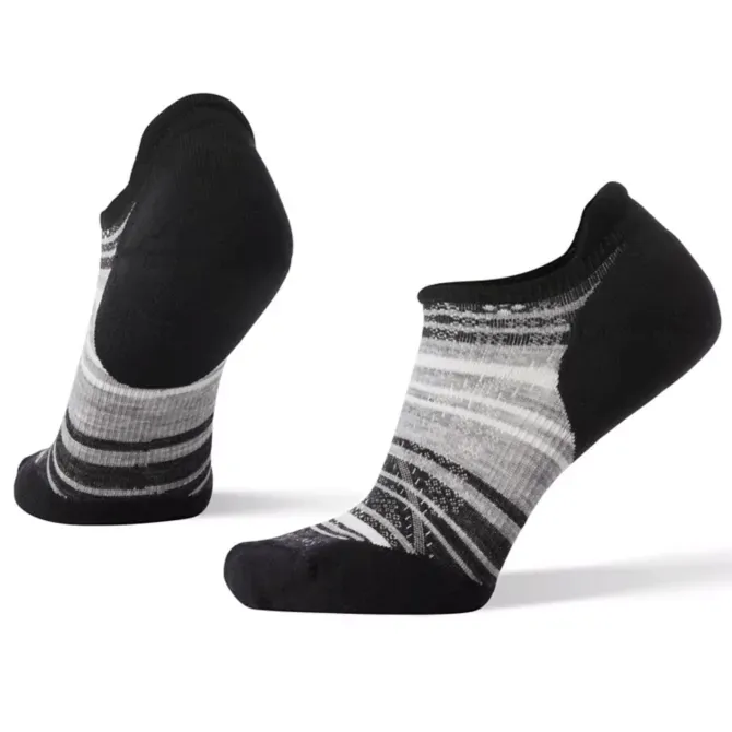 SmartWool Women's PhD Run Lite Elite Stripe Micro Sock