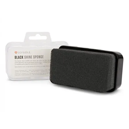 SOF SOLE BLACK COLOR SHINE SPONGE
