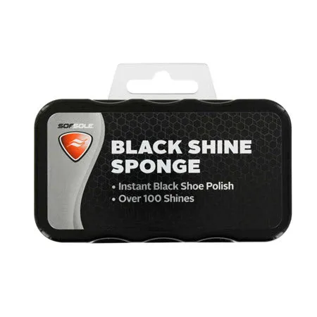 SOF SOLE BLACK COLOR SHINE SPONGE