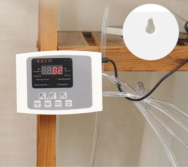 Solar Powered Automatic Digital Timer Watering System-Double Pump