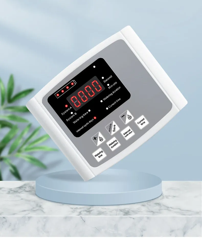 Solar Powered Automatic Digital Timer Watering System-Double Pump