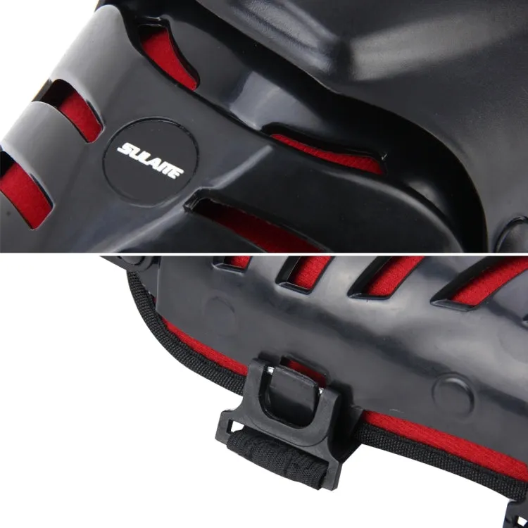 SULAITE Motorcycle Bike Knee Protector Cover(Red)