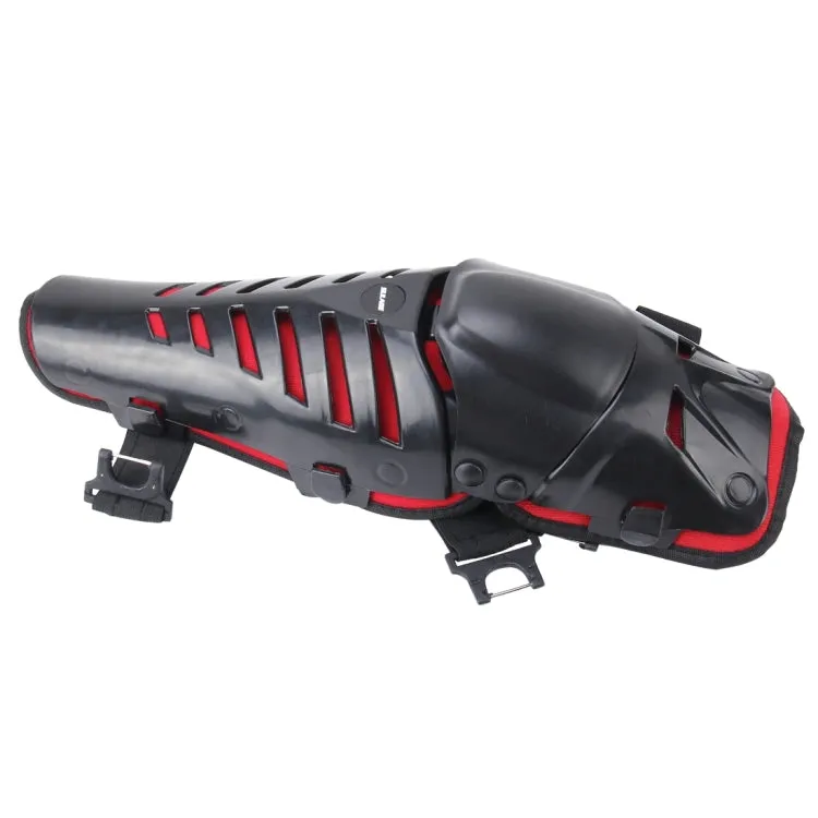 SULAITE Motorcycle Bike Knee Protector Cover(Red)