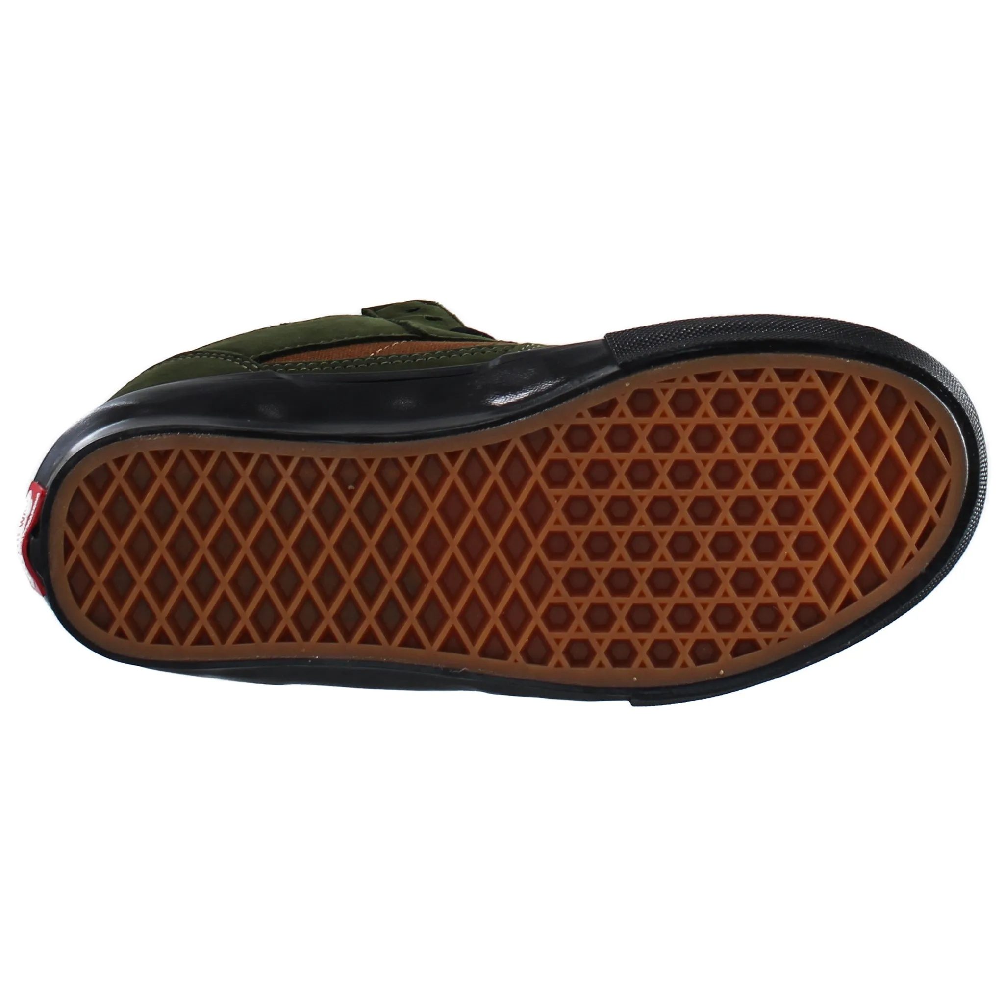 Vans Skate Half Cab Mens Dark Green Shoes