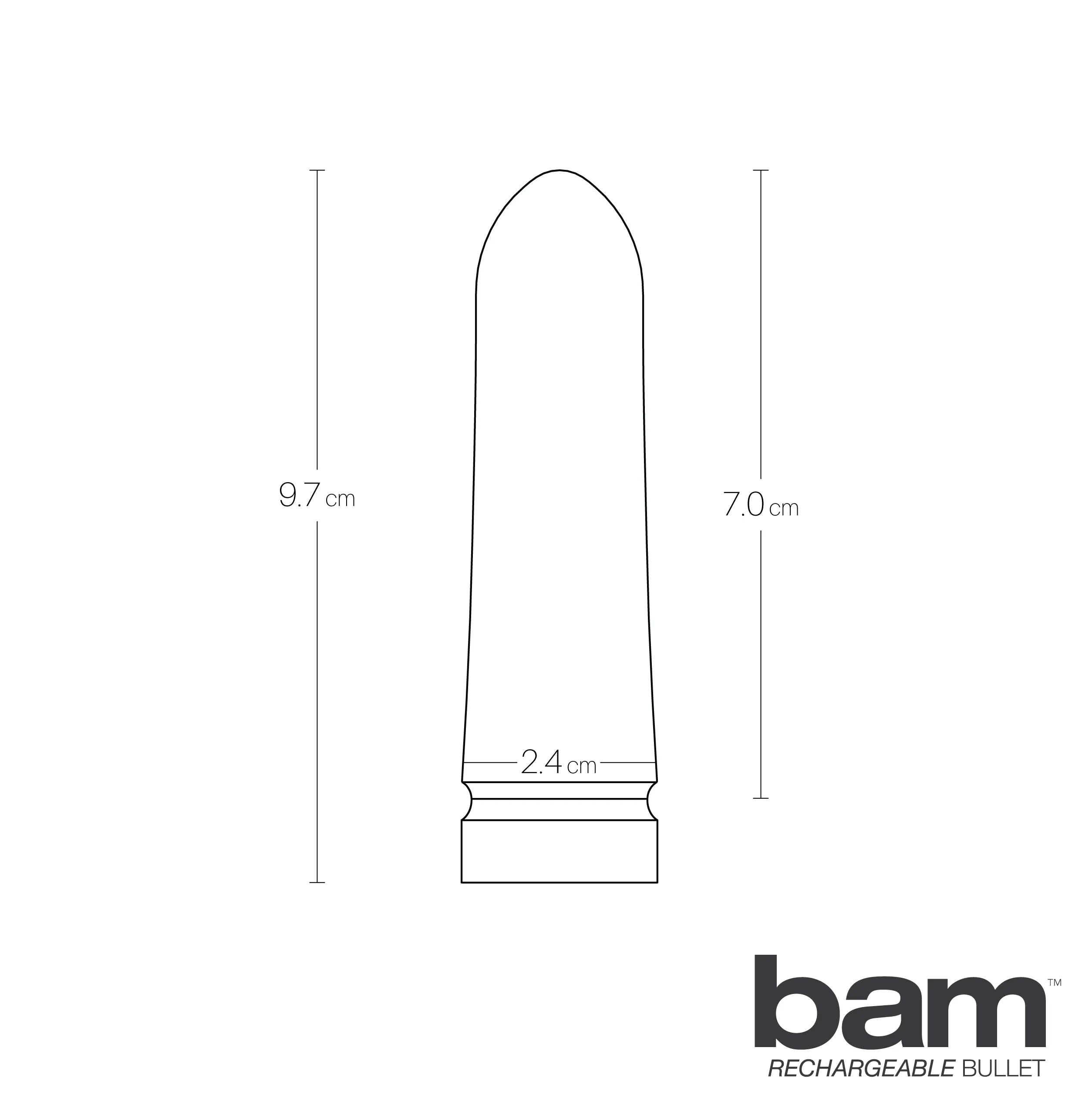 VeDo Bam Rechargeable Bullet (Pink)