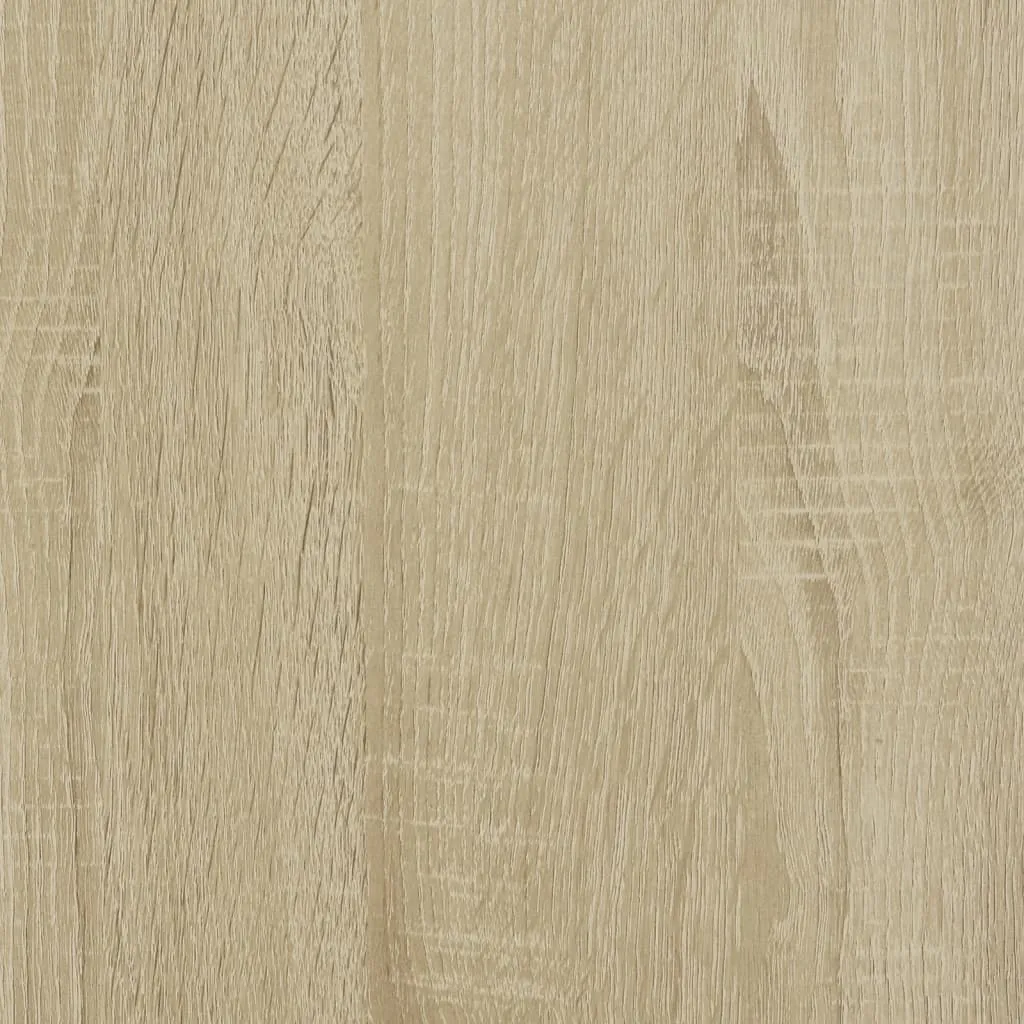 vidaXL Shoe Bench Sonoma Oak 70x38.5x49 cm Engineered Wood