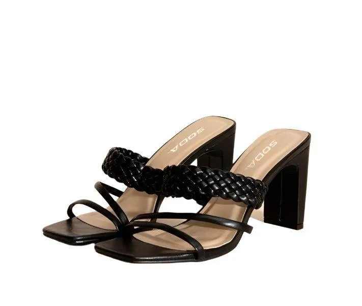 Womens Shoes Style No. Carmen-S Braided Strap Sandals