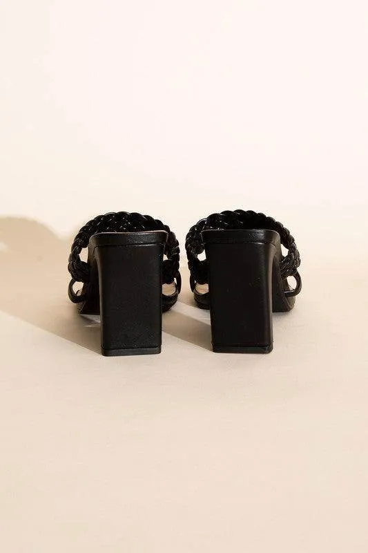 Womens Shoes Style No. Carmen-S Braided Strap Sandals