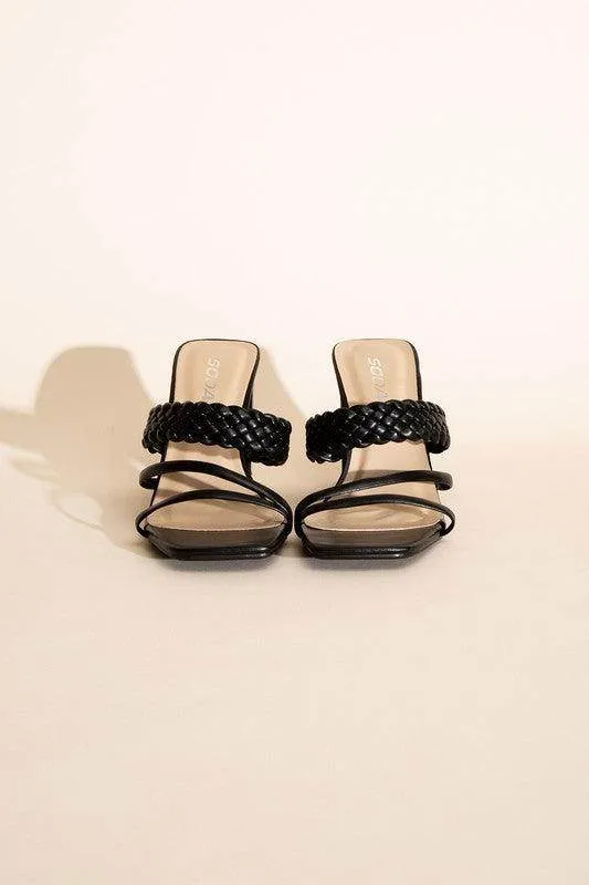 Womens Shoes Style No. Carmen-S Braided Strap Sandals