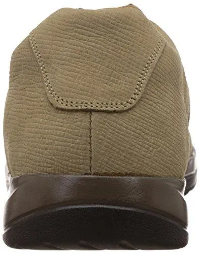 Woodland Men's Khaki Leather Sneakers - 7 UK/India (41 EU)